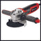Einhell TC-AG 125/850 - Haakse slijper - 850W 12000rpm 125mm schijfdiameter - incl. 3 doorslijpschijven en 1 lamellenschijf (set van 4)