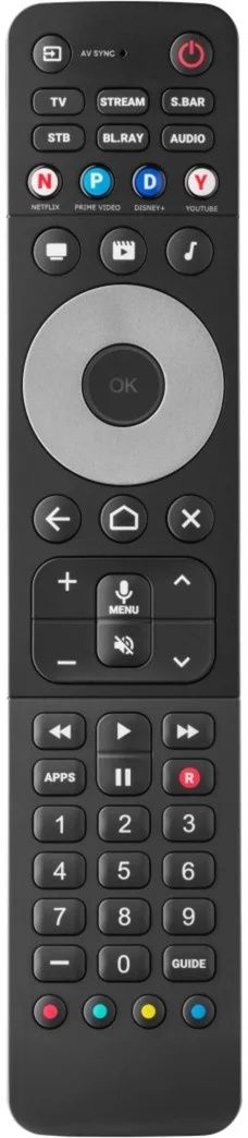 One For All URC 7966 - Smart Control Pro - Afstandsbediening voor 6 apparaten - Volledige achtergrondverlichting