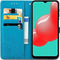 iMoshion Hoesje Geschikt voor Samsung Galaxy A32 (5G) Hoesje Met Pasjeshouder - iMoshion Mandala Bookcase - Turquoise