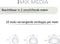 Oordopjes geschikt voor Apple Airpods Pro - Airpods Pro tips - Airpods Pro vervanging tips - 5 paar oordopjes geschikt voor Airpods Pro - Medium / Wit