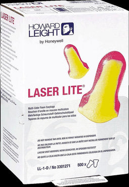 Oordoppen Howard Leight Laser geel/roze