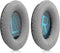 Oorkussens Geschikt Voor Bose QuietComfort QC 15 /25 I /35 II Ae2 / Ae2i / Ae2w / SoundTrue & SoundLink Arond-Ear - 2 Stuks - Zacht Memory Foam - Eiwitleer - Zilver