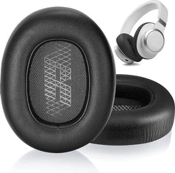 Oorkussens Geschikt Voor JBL E65 / E65BTNC – 2 Stuks – Eiwitleer Met Noise Cancelling – Zwart