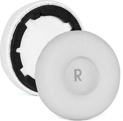 Oorkussens Geschikt Voor JBL Tune 600BTNC - 2 Stuks - Vervangende Koptelefoon Earpads - Oorkussens Met Noise Cancelling - Zacht Memory Foam - Eiwitleer - Wit NIET VOOR DE LIVE
