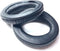 Oorkussens Geschikt Voor Sony MDR-RF6500, DS7000, RF6000, CD470 - 2 Stuks - Zacht Schuim - Eiwitleer - Zwart