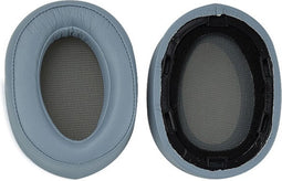 Oorkussens Geschikt Voor Sony WH-H900N / MDR-100ABN - 2 Stuks - Vervangende Koptelefoon Earpads - Oorkussens Met Noise Cancelling - Zacht Memory Foam - Eiwitleer - Lichtblauw