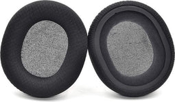 Oorkussens geschikt voor Steelseries Arctis 1/3/5/7/7P/7X/9/9X Pro (Wireless) - 2 Stuks - Zacht Schuim - Zwart
