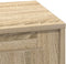 vidaXL - Nachttafel - met - LED-verlichting - - - Sonoma - Eik - - - 44x34,5x45 - cm