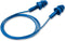 oorplugs Uvex Whisper+ blauw met koord detectable