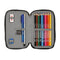 Dubbele etui Transformers Zwart 12.5 x 19.5 x 4 cm (28 Onderdelen)