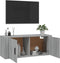 vidaXL - Tv-wandmeubel - 100x34,5x40 - cm - grijs - sonoma - eikenkleurig