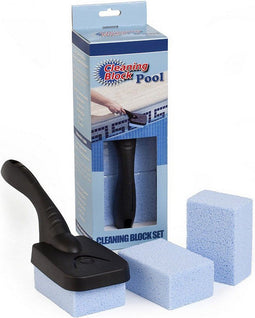 Gebogen borstel voor zwembad Cleaning Block 27 cm
