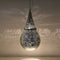 Oosterse filigrain design hanglamp druppel & draad Vintage zilver