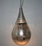 Oosterse filigrain design hanglamp druppel & draad Vintage zilver