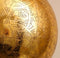Oosterse hanglamp bol filigrain stijl XL - vintage goud