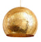 Oosterse hanglamp bol filigrain stijl XL - vintage goud