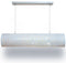 Oosterse hanglamp filigrain horizontaal Vintage wit goud