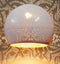 Oosterse hanglamp filigrain stijl - open - wit/goud