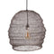 Oosterse Hanglamp Gaas Nidum Ant Zink Bol Ø 50 x 62cm