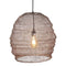 Oosterse Hanglamp Gaas Nidum Ant Zink Bol Ø 50 x 62cm