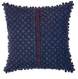 Oosterse Khadi Kussenhoes-Blauw