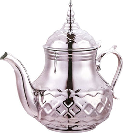 Oosterse Marokkaanse - Turkse -Theepot-1.5 L - RVS