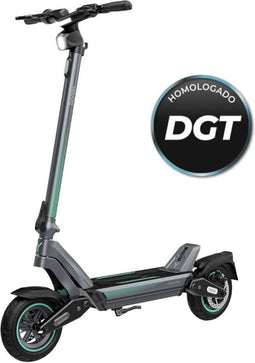 Cecotec Bongo Y45 Serie Elektrische step, 750 W, tot 45 km, dubbele vering, 10 inch banden, drievoudig remsysteem, achterwielaan