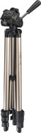 Hama Statief Star 75 - Driepootstatief - Maximaal gewicht 2,5 kg - Champagne