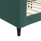 vidaXL - Slaapbank - 90x200 - cm - fluweel - donkergroen