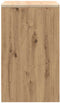 vidaXL - Garagekast - 60x51x85 - cm - massief - grenenhout - artisan - eikenkleurig