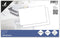 Kangaro systeemkaart - 125x200mm - blanco - 190 grams - pak a 100 vel - K-6104-WI
