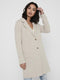 ONLY ONLCARRIE MEL COAT OTW NOOS - Dames Jas - Omkeerbaar - Katoen/Polyester - Etherea Melange