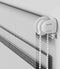 vidaXL - Zebra - rolgordijn - 80x150 - cm - stofbreedte - 75,9 - cm - lichtgrijs