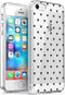 imoshion Hoesje - Geschikt voor iPhone SE (2016) / 5 / 5s - Design hoesje - Hearts All Over Black