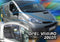 Zijwindschermen geschikt voor Opel Vivaro va. 2001 (verkorte schermen)