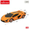 Op Afstand Bestuurbare Auto Lamborghini (4 Stuks)