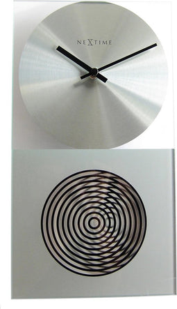 OP Clock wandklok transparant - NeXtime