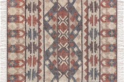 KALFA - Jute vloerkleed - Multicolor - 140 x 200 cm - Jute