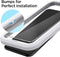 Spigen iPhone 11 / XR - Glas.tR AlignMaster - 9H gehard glas met montage frame (2 stuks)