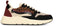 POSH by Poelman CHARLIE - Dames Sneakers - Vetersluiting met comfortabele zool - Zwart met Bordeaux (2025)