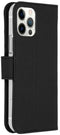 Accezz iPhone 12 - Flip cover - Krasbestendig Schokbestendig - Zwart