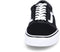 VANS MN Ward - Lage sneakers - Suède canvas - black/whit