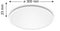 Philips Super Slim plafonnière - 18W LED - 3 lichtinstellingen - warmwit licht (2700 K) - Wit