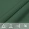 vidaXL - Zonnescherm - rechthoekig - 2x2,5 - m - oxford - stof - donkergroen