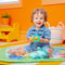 BRIGHT STARTS Unicorn Crew speel- en activiteitenmat, groen, inclusief speelgoed en afneembaar, vanaf de geboorte