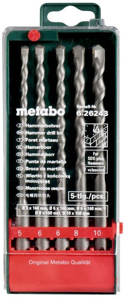 Metabo 626243000 - SDS-plus classic borenset - 5 dlg.