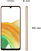 Samsung Galaxy A33 - Smartphone - 128GB opslag - Oranje