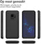 imoshion Hoesje Geschikt voor Samsung Galaxy S9 Hoesje - Ruimte voor 2 pasjes - imoshion Backcover met pasjeshouder - Zwart