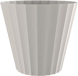Bloempot Plastiken 32 x 29 cm Beige Polypropyleen