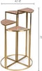 Bold Monkey The Perfect Cocktail bijzettafel - Goud